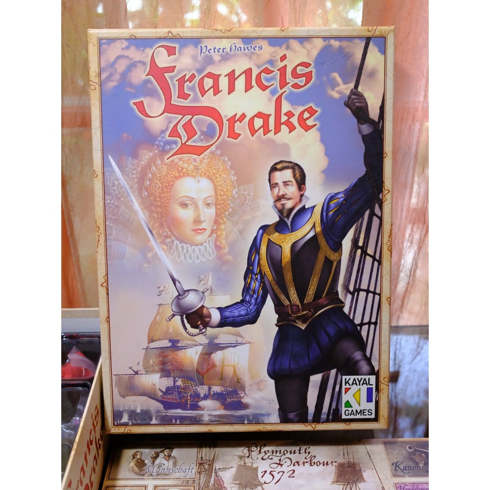 Francis Drake Board Game Peter Hawes Eagle Kayal Games Strategy 2013 KLG-1202